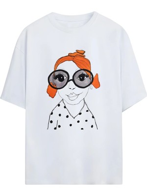  Grafftee Unisex %100 Organik Pamuk Bisiklet Yaka Illustrasyon Baskılı Özel Tasarım T-Shirt