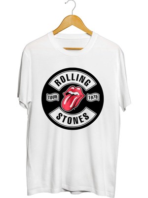  The Rolling Stones Baskılı Unisex Tişört