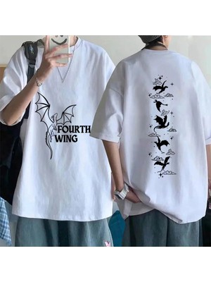  Basgiath Savaş Moda T Shirt Dördüncü KANAT MODEL115