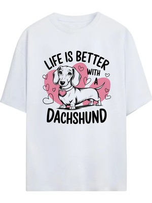  Grafftee Unisex %100 Organik Pamuk Bisiklet Yaka Özel Tasarım Illustrasyon Art Baskılı T-Shirt
