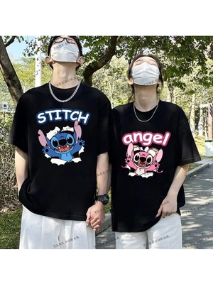  2 Adet Tir Harajuku Style Çift Sevgili Kombinleri Couple Clothing Yeni Sezon