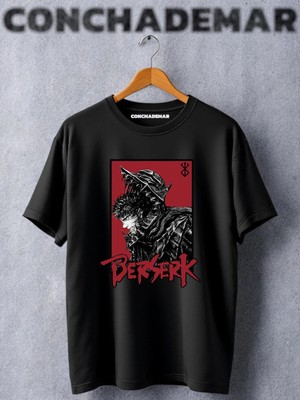  Berserk Anime Baskılı Oversize T-Shirt