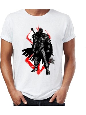  Berserk Guts Lonely Mercenary Tişört MOD439