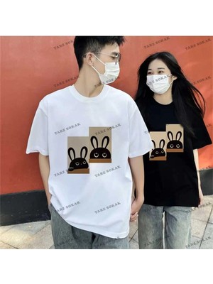  2 Adet Tir Harajuku Style Çift Sevgili Kombinleri Couple Clothing Yeni Sezon