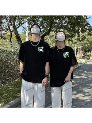  2 Adet Tir Harajuku Style Çift Sevgili Kombinleri Couple Clothing Yeni Sezon