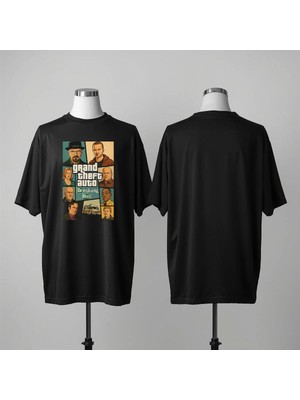  Breaking Bad Baskılı Bisiklet Yaka Geniş Kalıp Unisex Tshirt