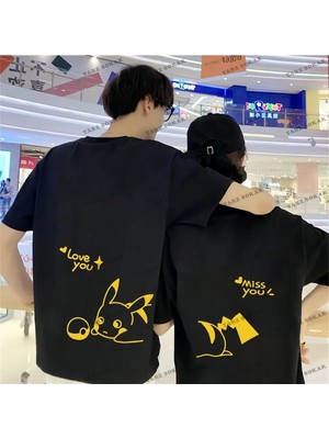  2 Adet Tir Harajuku Style Çift Sevgili Kombinleri Couple Clothing Yeni Sezon