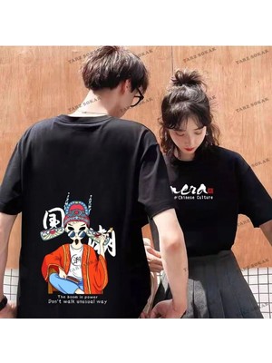  2 Adet Tir Harajuku Style Çift Sevgili Kombinleri Couple Clothing Yeni Sezon