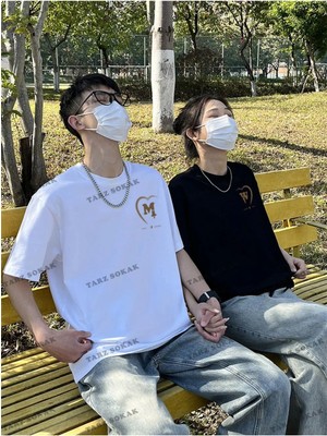  2 Adet Tir Harajuku Style Çift Sevgili Kombinleri Couple Clothing Yeni Sezon