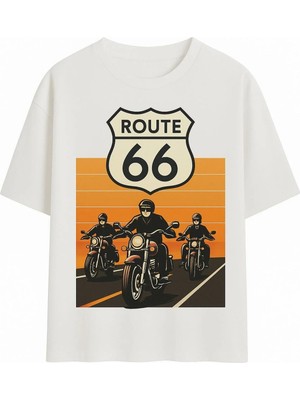  Grafftee Unisex %100 Organik Pamuk Relaxed Fit Yuvarlak Yakalı Baskılı T-Shirt