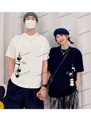  2 Adet Tir Harajuku Style Çift Sevgili Kombinleri Couple Clothing Yeni Sezon