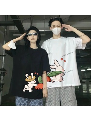  2 Adet Tir Harajuku Style Çift Sevgili Kombinleri Couple Clothing Yeni Sezon