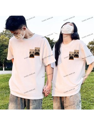  2 Adet Tir Harajuku Style Çift Sevgili Kombinleri Couple Clothing Yeni Sezon