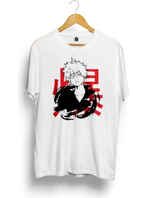  My Hero Academia Katsuki Bakugo Light Edition Anime Baskılı Tişört