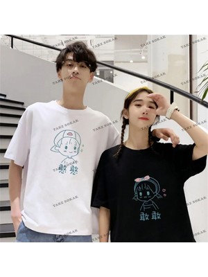  2 Adet Tir Harajuku Style Çift Sevgili Kombinleri Couple Clothing Yeni Sezon