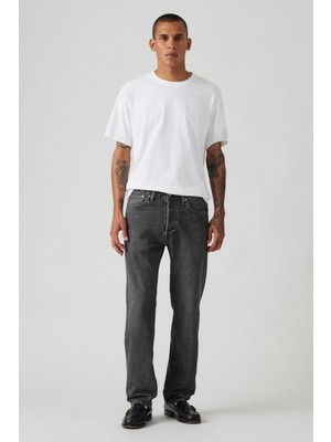 Levi's Erkek 501 Original Local Tr Crash Courses Jean Antrasit Gri - A7735-0042
