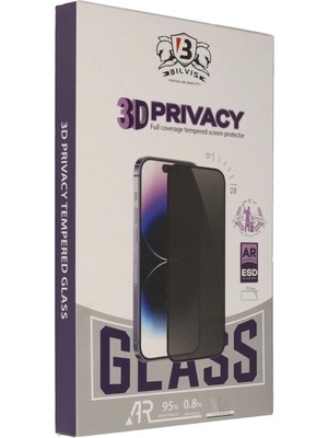Magicool İphone 16e Bilvis 3d Hayalet Cam Ekran Koruyucu