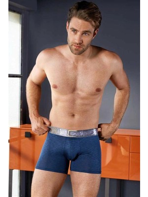 Nevamel® Erkek Viskon Kemer Baskılı Boxer