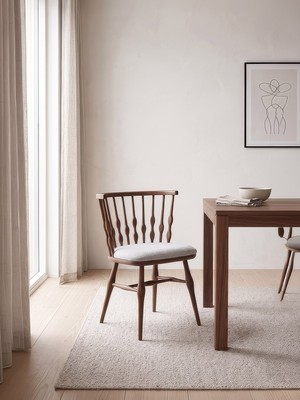 Gazzini Furniture Natura Retro Iskandinav Ahşap Sandalye