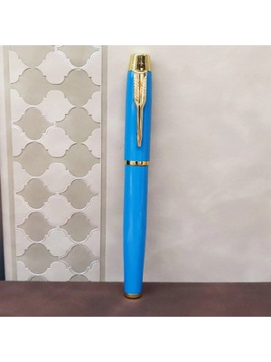 Lovesta Home Turkuaz Metal Roller Kalem