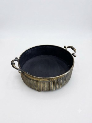  Panalı PNL-MG112 M Metal Dekoratif Tepsi 40 x 33 x 10 cm