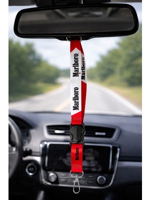 Buççin Online Mağaza Araç Dikiz Aynası Askı Ipi Lanyard Anahtarlık Tutucu Oto Iç Aksesuar Dikiz Aynası Askı Kayışı Beyaz
