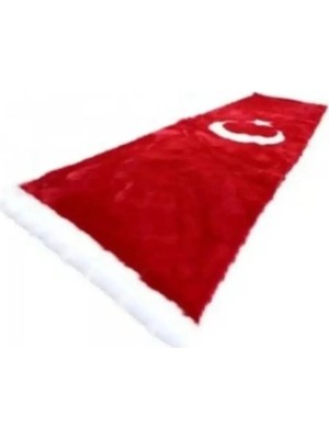 Buççin Online Mağaza Türk Bayraklı Torpido Pandizot Üstü Peluş Halı Ay Yıldız Torpido Örtüsü 150X40CM