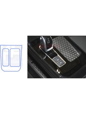 Buççin Online Mağaza Chery Tiggo 7 Pro Comfort Uyumlu Vites Etrafı Piano Black Tpu Koruma 2023-2024
