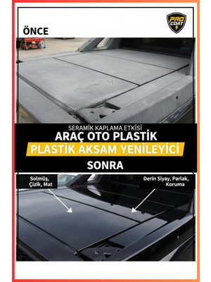 Buççin Online Mağaza Araç Oto Plastik Aksam Yenileyici Seramik Kaplama Torpido Tampon Yenileyici