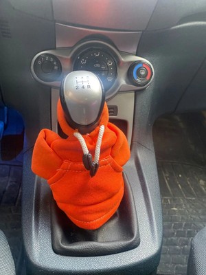Buççin Online Mağaza Vites Poları - Her Araca Uyumlu Vites Süsü Vites Hoodie Araç Aksesuarı Turuncu
