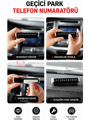 Buççin Online Mağaza Numara Çevirmeli Araç Içi Telefon Numaratör Park Numarası Parkmatik Araba Numaratör