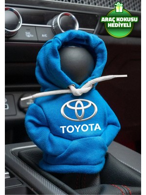Buççin Online Mağaza Toyota Mavi Vites Hoodie Araç Vites Kıyafeti Vites Poları Oto Aksesuarı Vites Topuzu Sweat