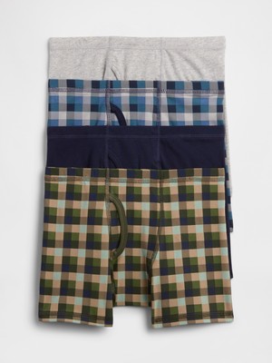 Gap Erkek Çocuk Çok Renkli Çocuk Boxer Şortları (4'lü)