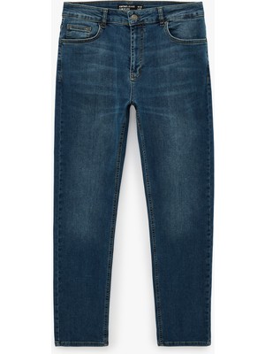 Koton Pamuklu Slim Fit Jean Pantolon - Brad Jean