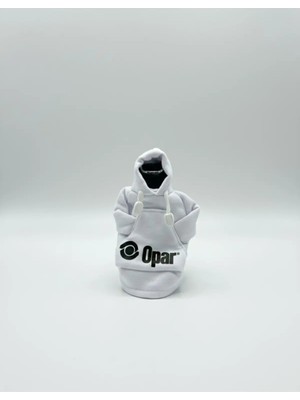 Buççin Online Mağaza Beyaz Opar Hoodie - Araç Vites Kıyafeti - Vites Poları - Her Araca Uyumlu Vites Hoodie