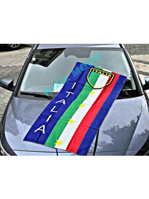 Buççin Online Mağaza Oto Serisine Uyumlu Büyük Boy 1. Kalite Araç Sırt Yazılı Italya Havlu 130X30