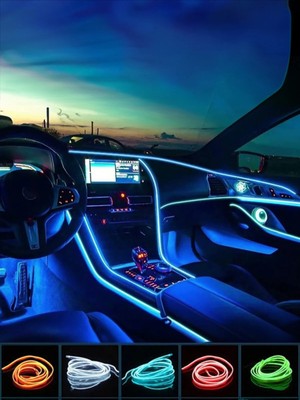 Buççin Online Mağaza 2 Metre Mavi Torpido Neon LED