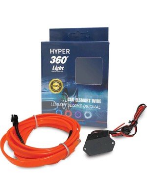 Buççin Online Mağaza Araç Içi Torpido Ledi - Ip LED - Neon LED - Şerit LED / Turuncu