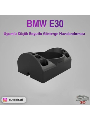 Buççin Online Mağaza Bmw E30 Için Küçük Boyutlu Gösterge Havalandırması