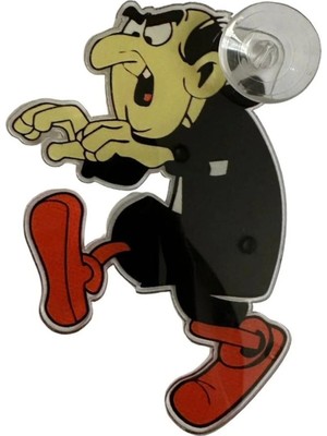 Buççin Online Mağaza Gargamel Vantuzlu Pleksi Cam Süsü