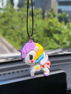 Buççin Online Mağaza Unicorn Araba Dikiz Ayna Süsü - Vantuzlu Cam Süsü