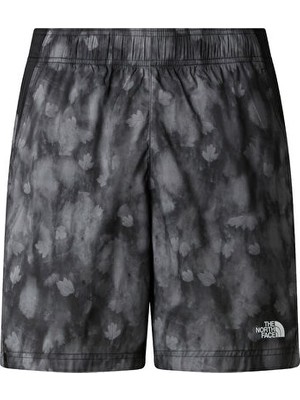 The North Face M 24/7 7 Shorts-Prınt Erkek Outdoor Şortu NF0A8G86MF41 Siyah