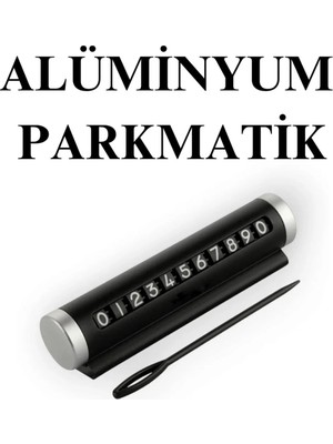 Buççin Online Mağaza Siyah Metal Kasa Numara Çevirmeli Araç Içi Telefon Numaratör Park Numarası Parkmatik
