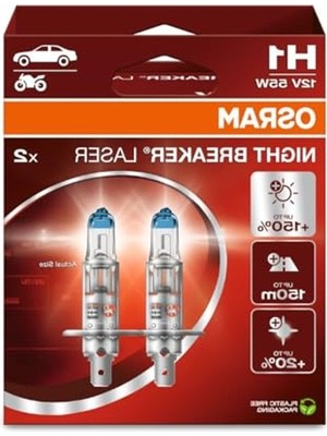 Die Grup H1 Night Breaker Laser Ampul, 55W 12V 2'li Set
