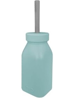 Die Grup Aqua Green/powder Grey Renkli Şişe ve Pipet Seti