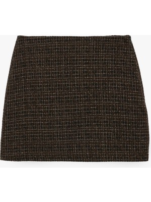 Koton Slim Fit A Kesim Mini Etek