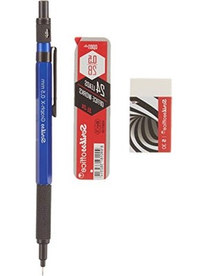 Die Grup 3'lü Versatil Kalem Seti, 0.5 mm Mavi ve Açık Mavi