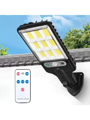 Die Grup 120 LED Güneş Enerjili Sokak Lambası, Su Geçirmez ve Kumandalı