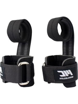 Die Grup Siyah Lifting Straps, Güçlü ve Dayanıklı