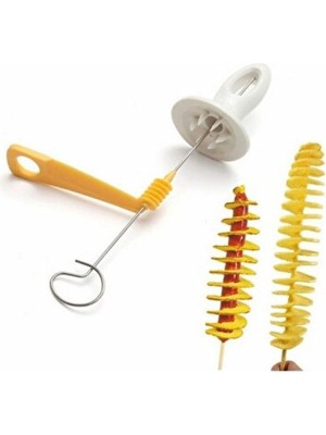 Empressco Pratik Spiral Patates Dilimleyici, Ev Için Hızlı Kesim Aleti